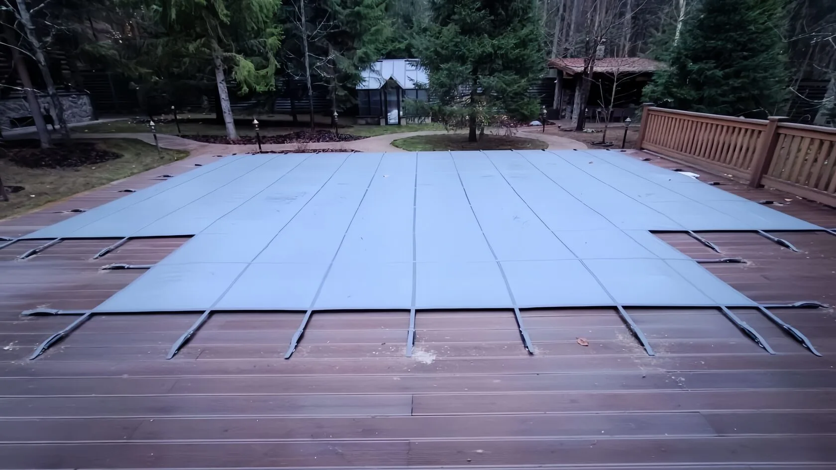 Покрывало для бассейна Laguna Cover Mesh в Юбилейном