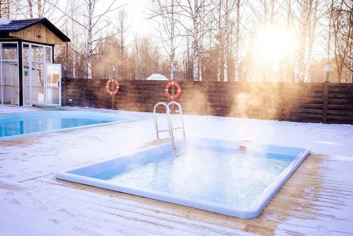 Композитный бассейн Laguna 4 — установка в Юбилейном